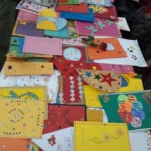 JR KG Greeting making Competition 18-19